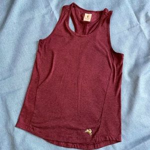 Tracksmith Horizon Tank - Size Small - Burgundy Maroon Wine